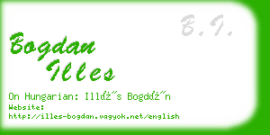 bogdan illes business card